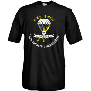 Maglietta paracadutisti 4°cp falchi