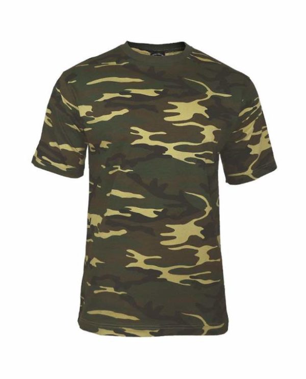 T-Shirt militare - Woodland