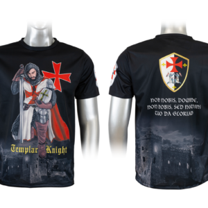 Maglietta Nera Sublim Barbaric Templar