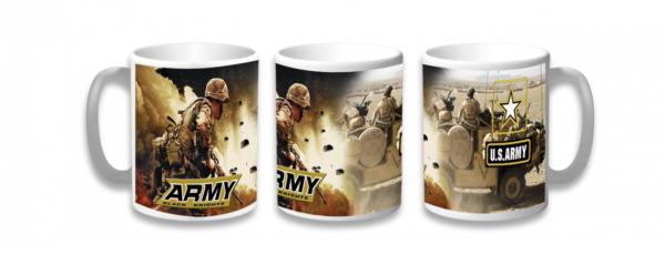tazza ceramica army